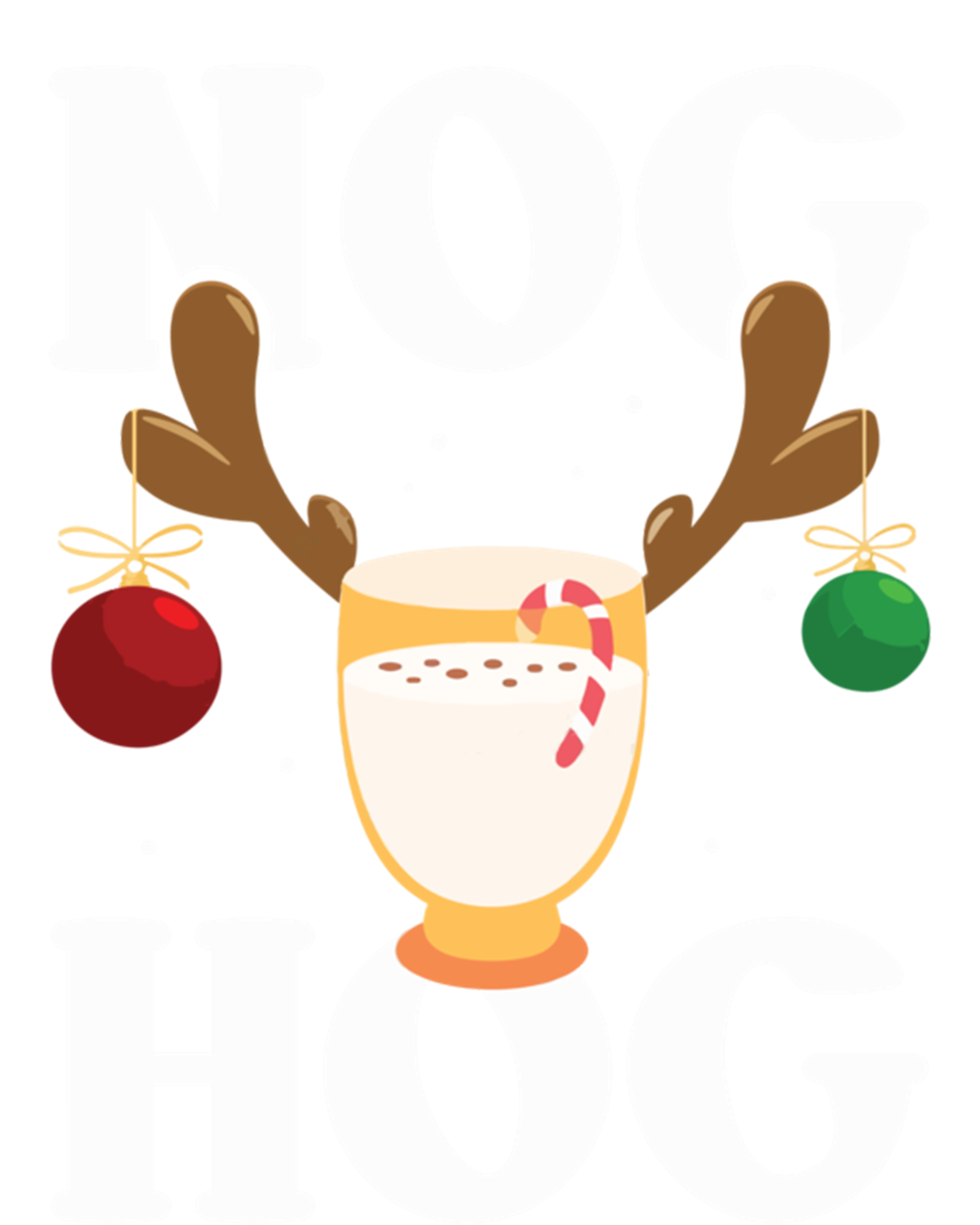 Nog Hog National Eggnog Day Egg Nog Christmas Holiday Great Gift T-Shirt