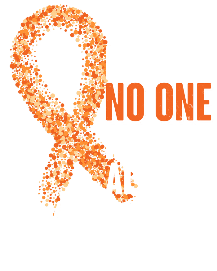 No One Fights Alone Multiple Sclerosis Awareness Knit Cap Winter Beanie