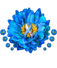 In November We Wear Blue For Diabetes Awareness Toddler Fine Jersey T-Shirt