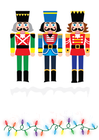 Nutcracker Squad Holiday Ballet Dance Christmas Tank Top