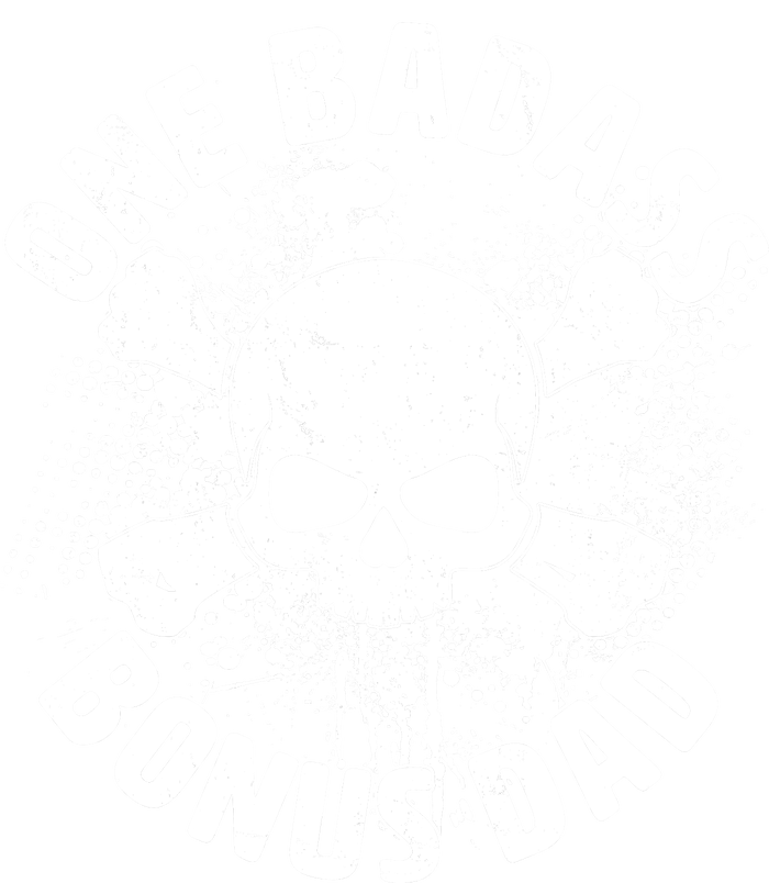 One Badass Bonus Dad Women's Knotted Racerback Tank