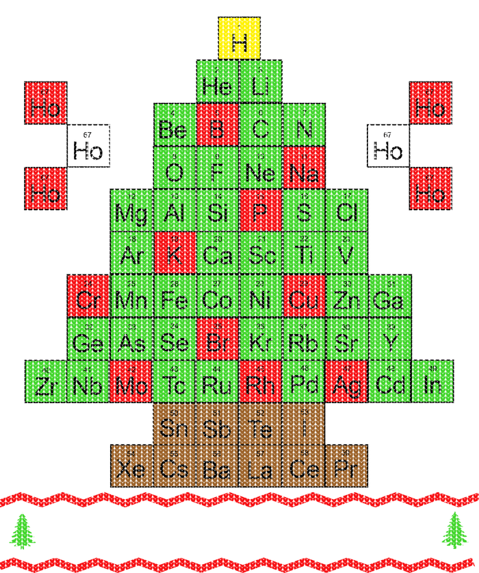 Oh Chemist Tree Ugly Christmas Sweater T-Shirt