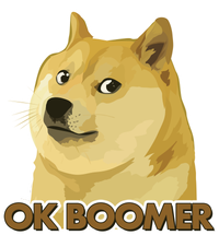 Ok Boomer Doge Yupoong Adult 5-Panel Trucker Hat