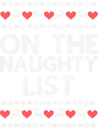 On The Naughty List Ugly Christmas Women's Flannel Pajama Set