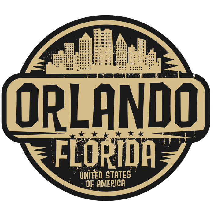 Orlando Vintage Bumper Sticker