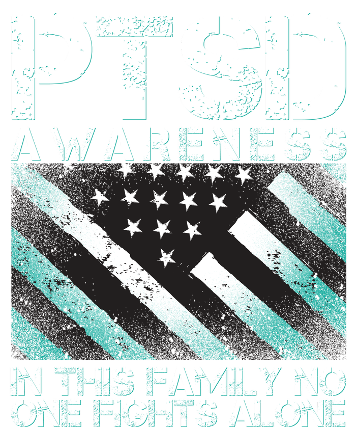 PTSD Awareness In This Family No One Fights Alone PosiCharge Competitor Tank