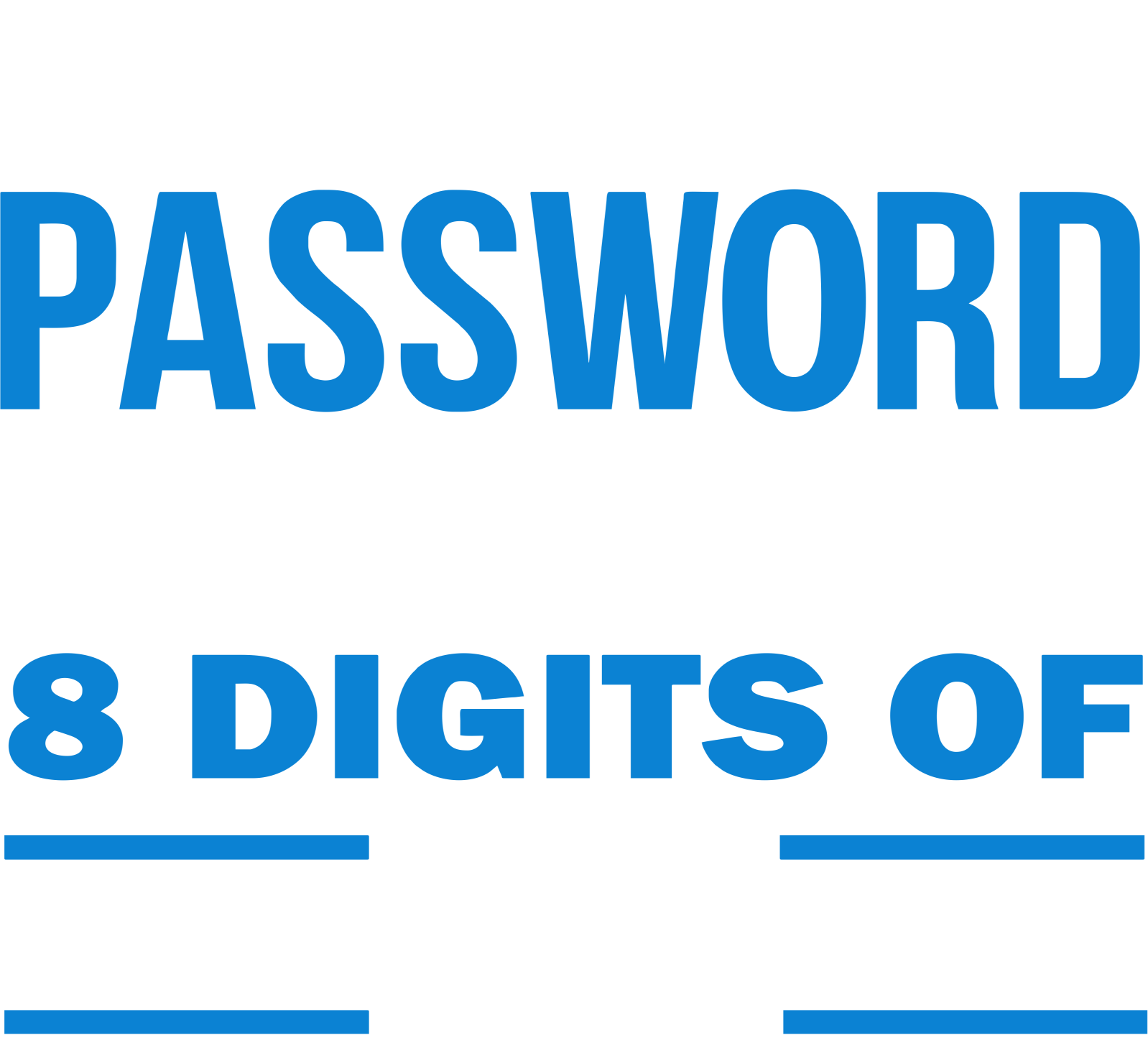 My Password is the last digit of Pi Kids Long Sleeve Shirt