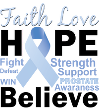 Prostate Cancer Awareness Faith Hope Tank Top