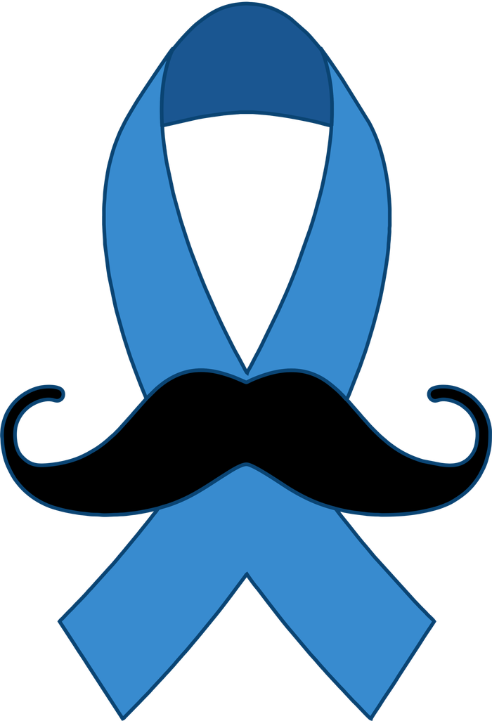 Prostate Mustache Ribbon T-Shirt