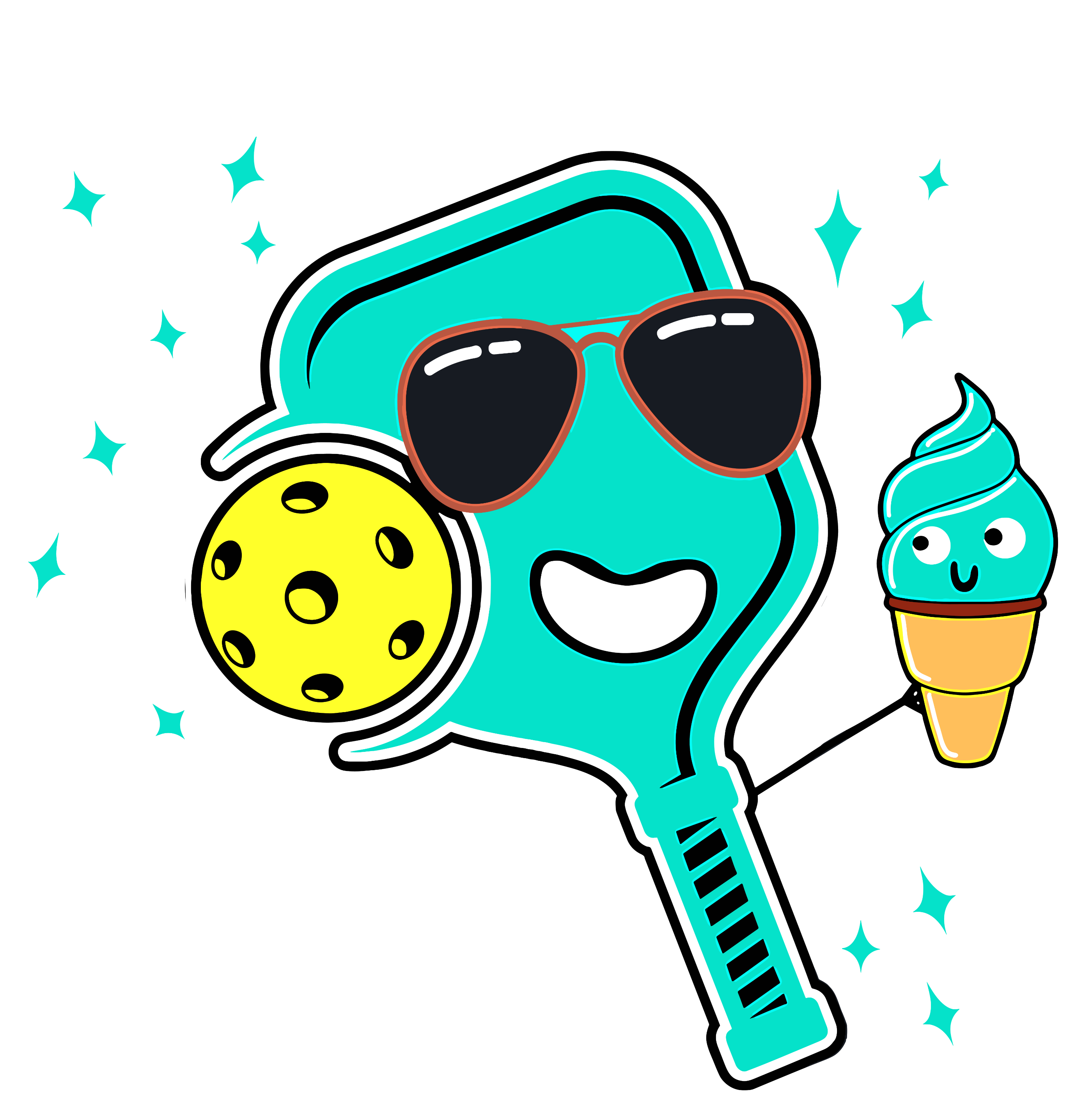 Pickleball If You Want A Soft Serve Go Get Ice Cream Funny Valucap Bio-Washed Visor