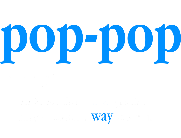 Funny Pop Pop Definition Cool Fathers Day Sweatshirt