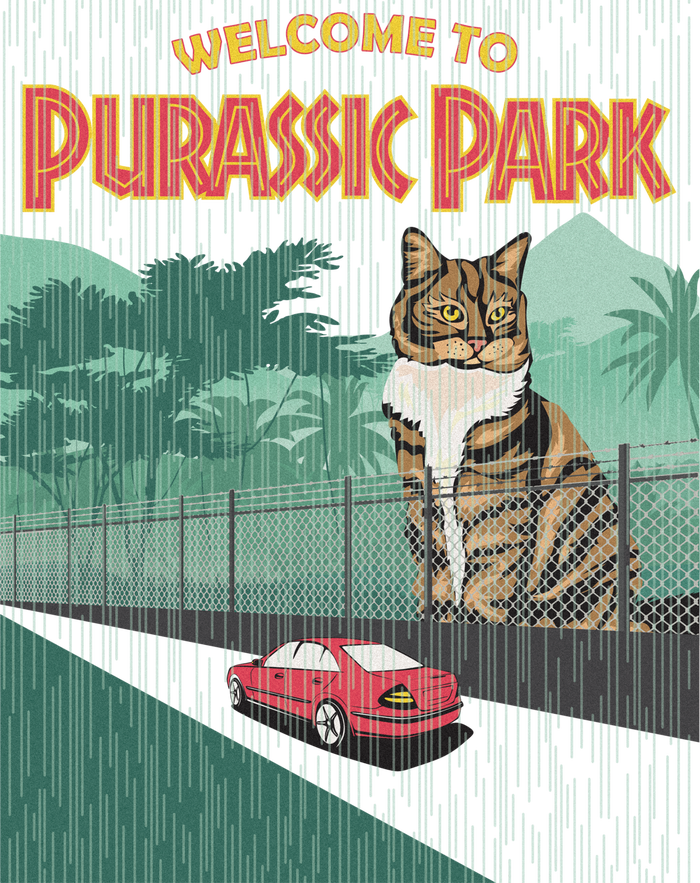 Welcome To Purassic Park Tote Bag