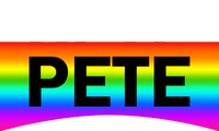 Pete Buttigieg LGBT Rainbow Womens Funnel Neck Pullover Hood