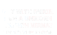 Play With Fairies Ride A Unicorn Swim With Mermaid Tall Hoodie