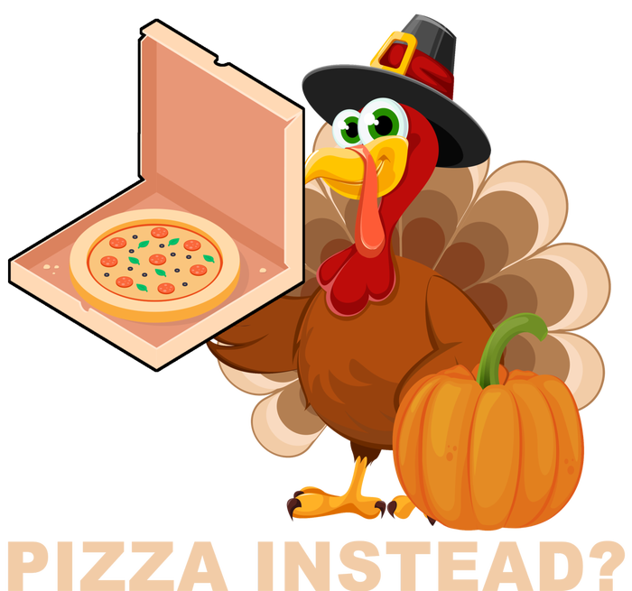 Pizza Instead? Funny Turkey Thanksgiving T-Shirt