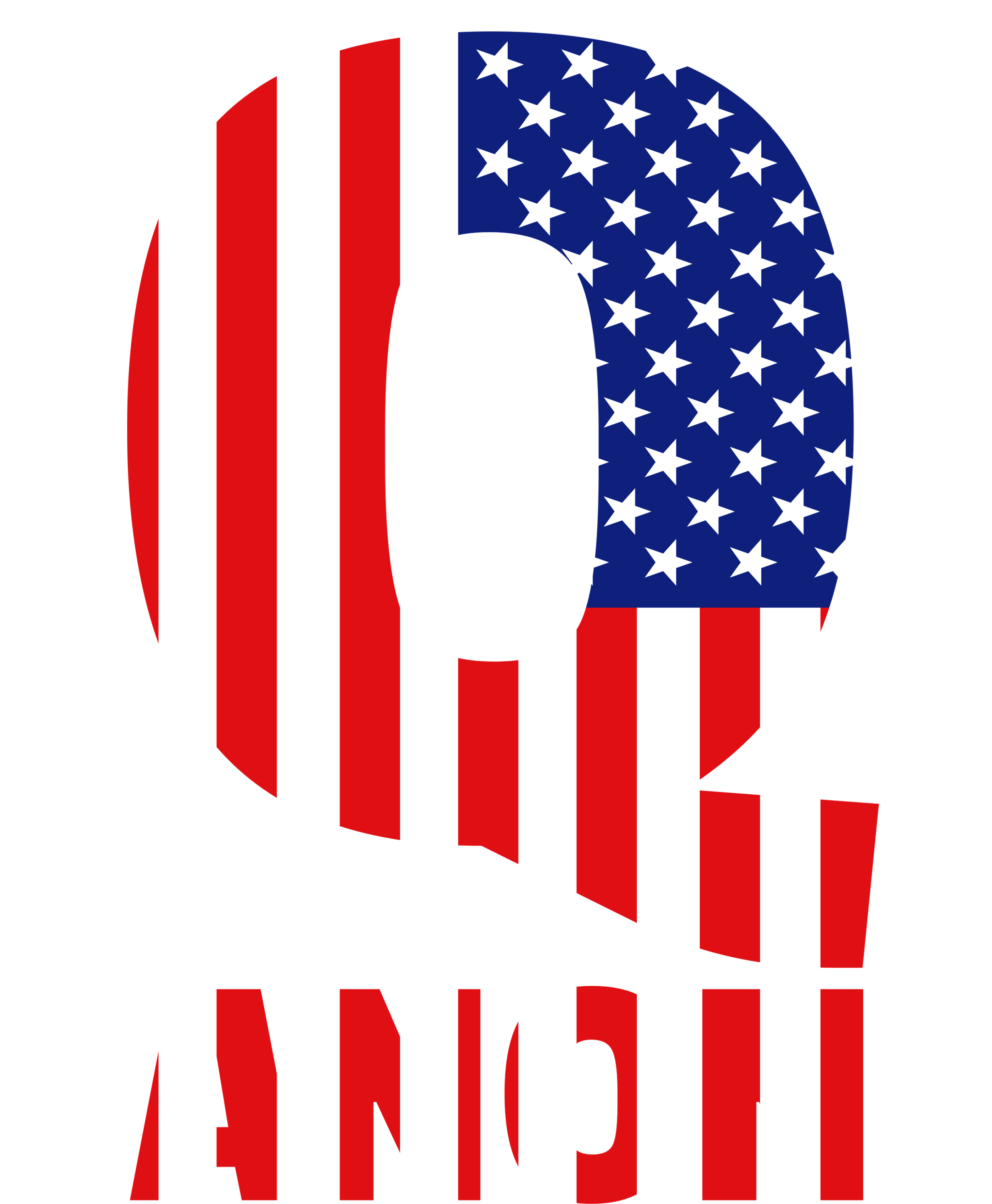 Q Anon Patriotic USA Flag T-Shirt