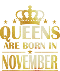 Limited Edition Queens Are Born In November Print Women's Racerback Tank