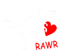 T-Rex Rawr Heart Dinosaur Valentine's Day T-Shirt