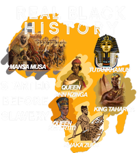 Real Black History Started Before Slavery Heritage  Women's V-Neck T-Shirt