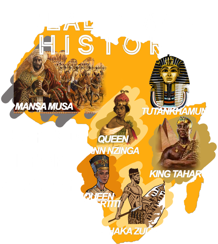 Real Black History Started Before Slavery Heritage  Women's V-Neck T-Shirt