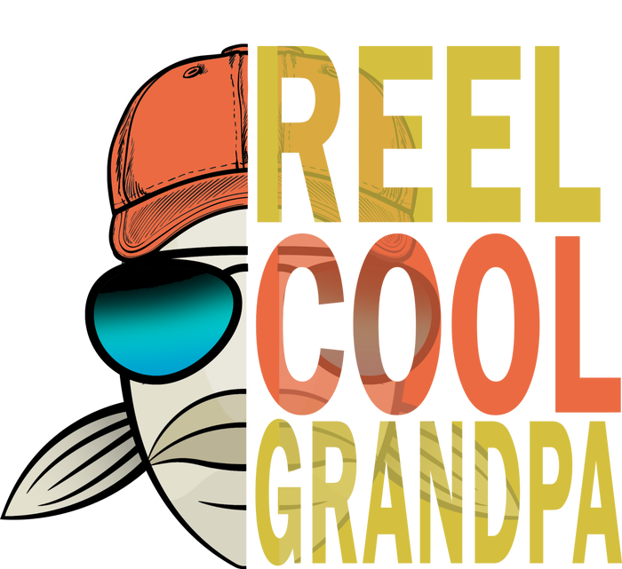 Reel Cool Fishing Grandpa  Tall T-Shirt