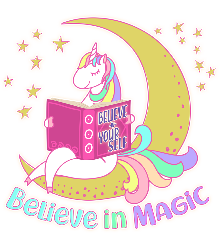 Reading Unicorn Believe In Yourself & Magic Sustainable Knit Beanie