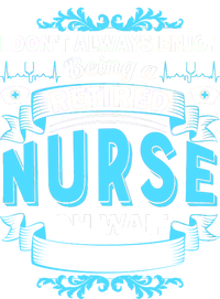 Retired Nurse Cropped Pullover Crew