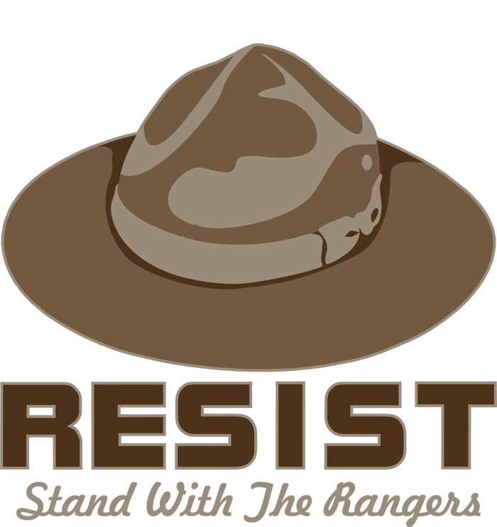 Resist. Stand With the Rangers National Parks Yupoong Adult 5-Panel Trucker Hat