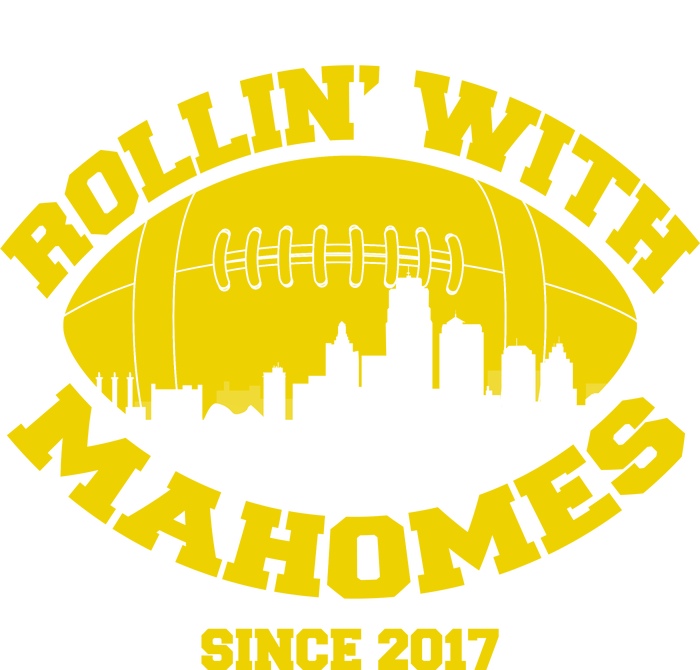 Rollin' With Mahomes Since 2017 Pom Pom 12in Knit Beanie