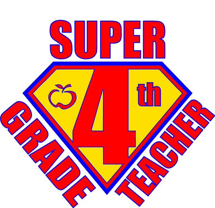 Super 4th Grade Teacher T-Shirt