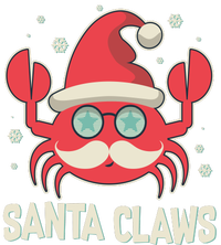 Santa Claw Crab Funny Christmas Long Sleeve Pajama Set