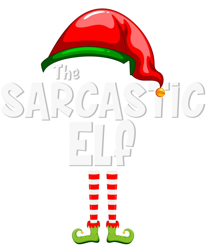 The Sarcastic Elf Matching Christmas T-Shirt