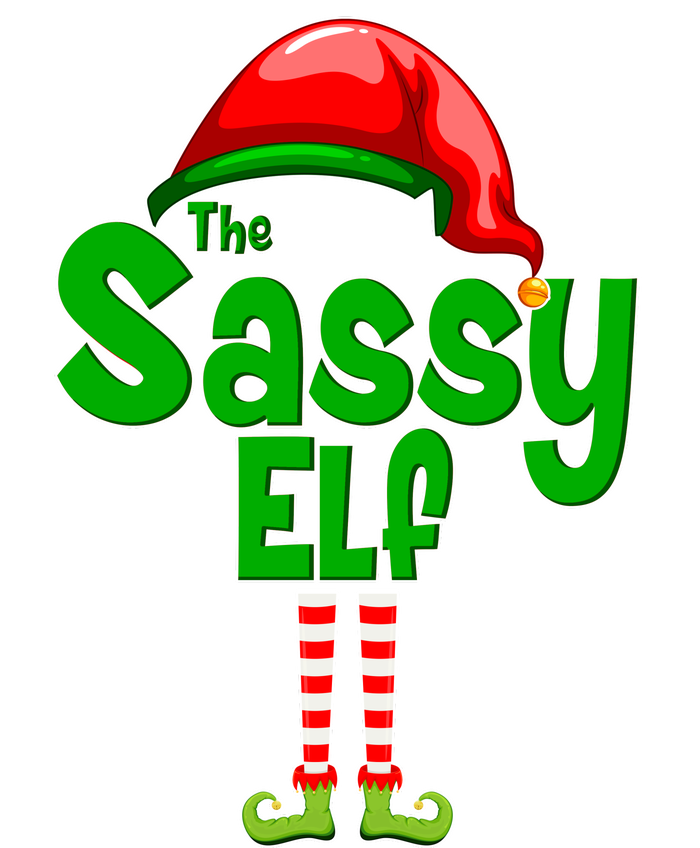 The Sassy Elf Christmas Pom Pom 12in Knit Beanie