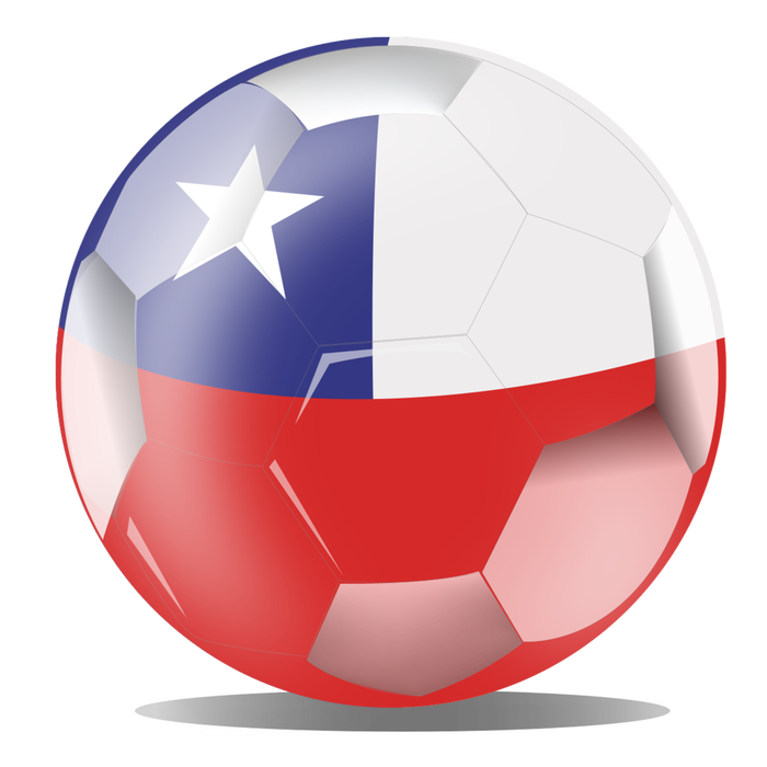 Soccer Ball Country Flag Chile Toddler Sweatshirt