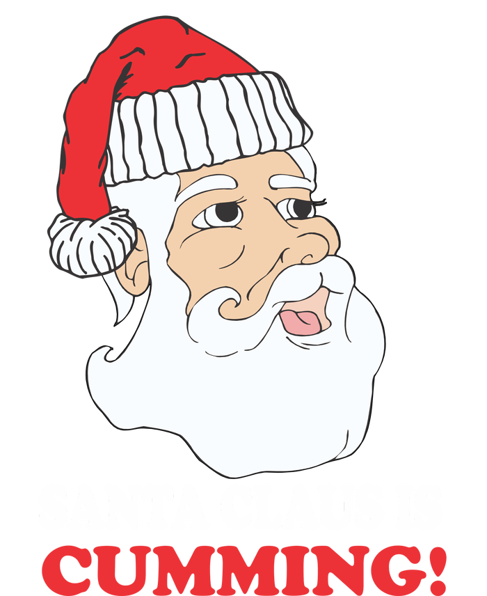 Santa Claus Is Cumming Dirty Humor Coaster