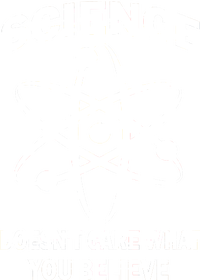 Science Doesn't Care What You Believe Atom Kids T-Shirt