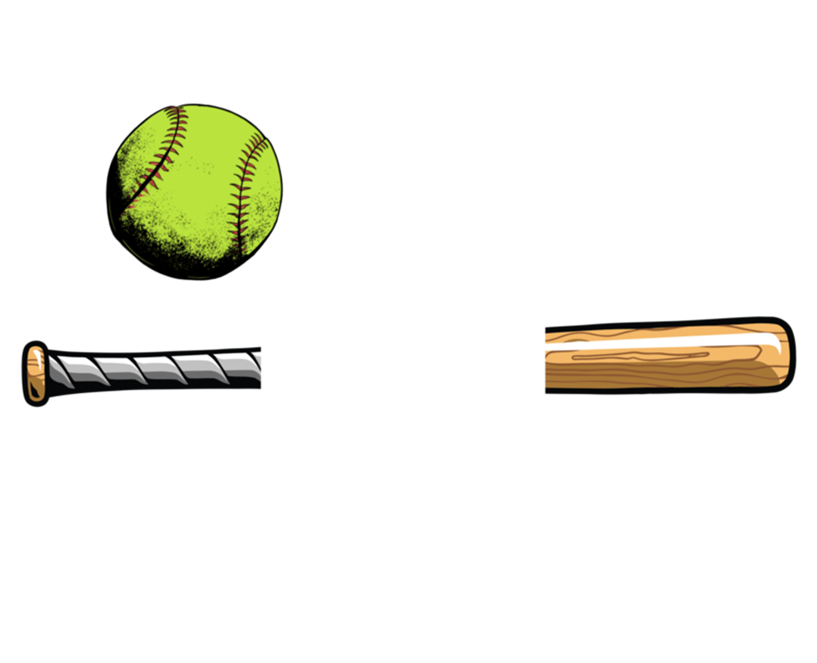 Softball Dad Just Like A Baseball Dad But With Bigger Balls Cute Gift T-Shirt