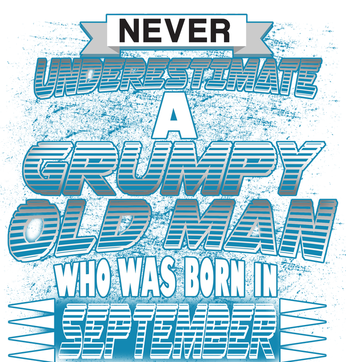 Never Underestimate Grumpy Old Man Born In September PosiCharge Competitor Tank