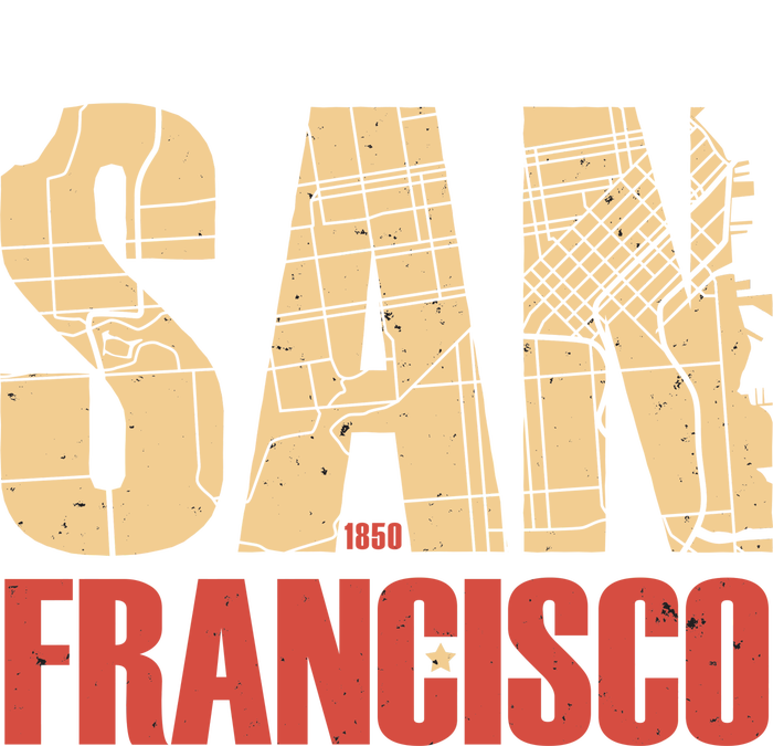 San Francisco Vintage Emblem Hoodie