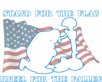 Kneel For The Fallen US Troops T-Shirt