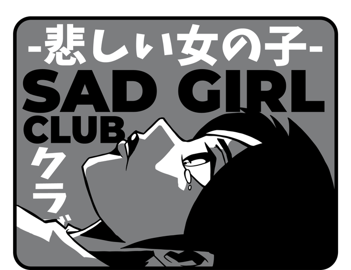 Sad Girl Club Anime T-Shirt