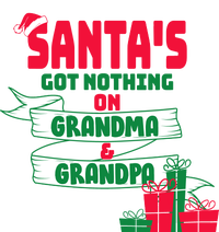 Santa's Got Nothing On Grandma And Grandpa Christmas Sustainable Bucket Hat