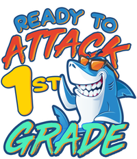 Ready To Attack 1st Grade Shark Legacy Cool Fit Booney Bucket Hat