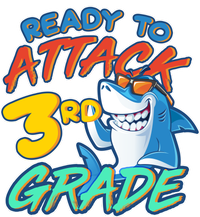 Ready To Attack 3rd Grade Shark Tall T-Shirt