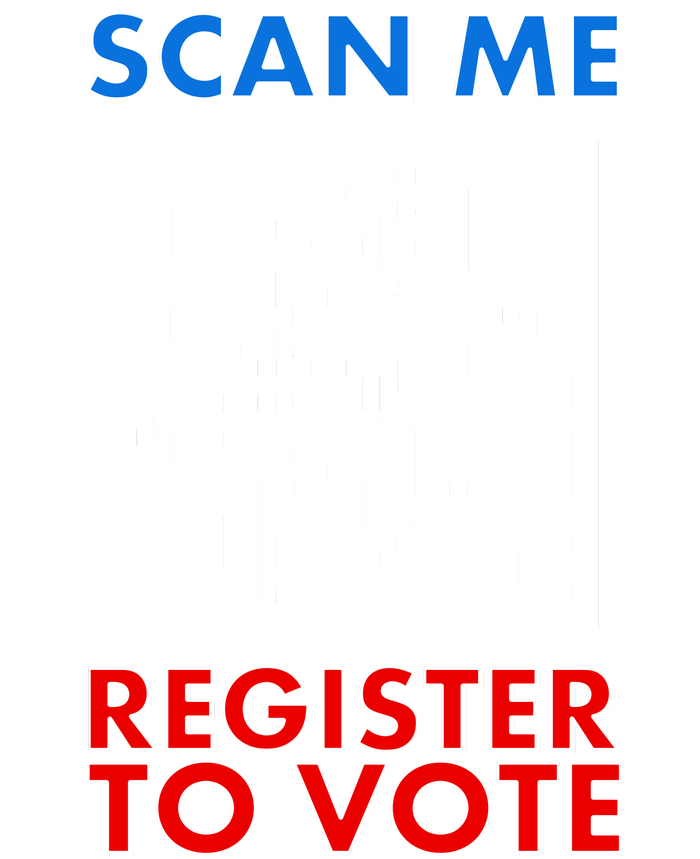 Scan Me QR Code Register To Vote Tank Top