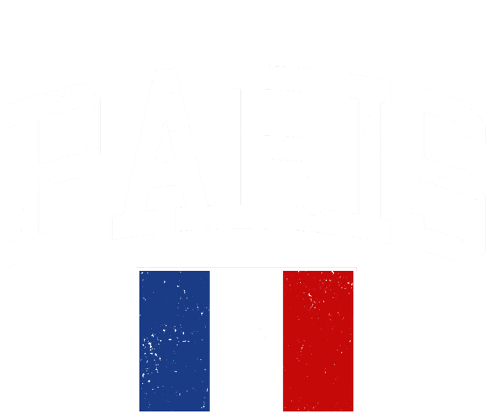 Sporty Paris France Flag Logo Sports Fan USA-Made Snowflake Beanie