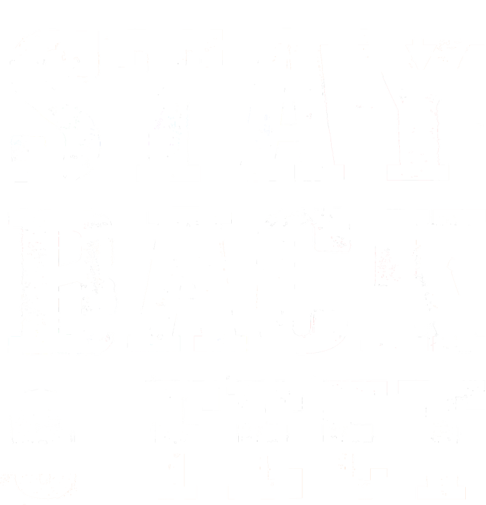 Stay Back 6 Feet Funny Social Distance Flexfit Unipanel Trucker Cap