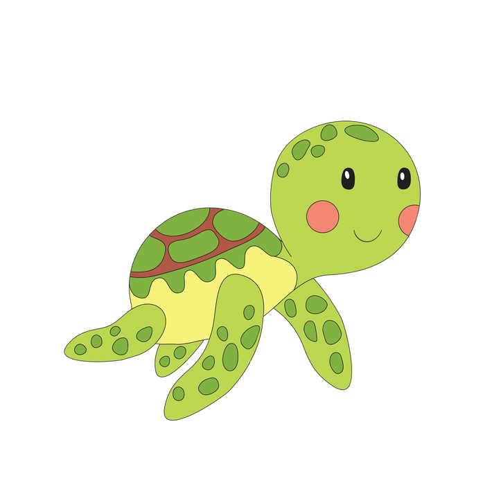 Skip A Straw Save A Turtle Bumper Sticker