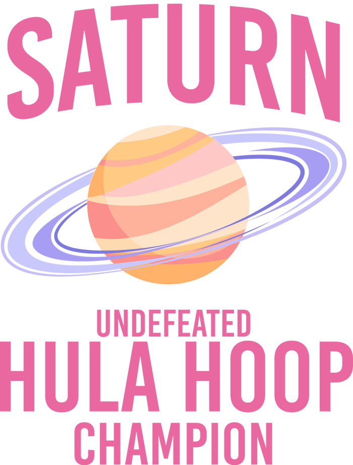 Saturn Undefeated Hula Hoop Cool Comfort Performance Bucket Hat