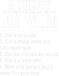 5 Things You Should Know About My Wife Funny Premium Hoodie